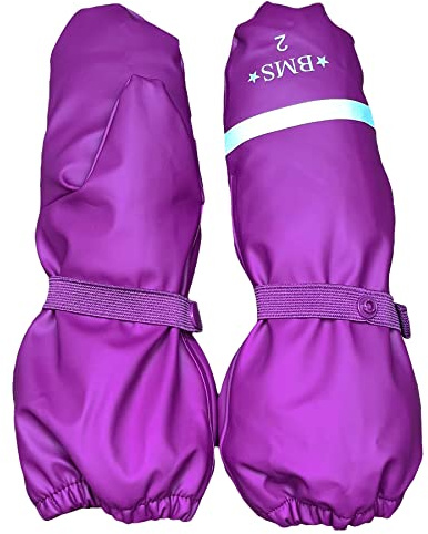 BMS Buddelhandschuhe ungefüttert 100% wasserdicht Beere