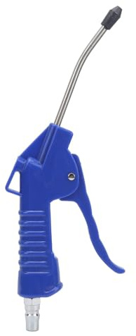 Ejoyous Pneumatic Air Blower Gun with Conical Nozzle, Blue | High Pressure, Pistol-Grip Connector, Efficient Cleaning, Dust Removing, Powerful Blowing, Conical Nozzle