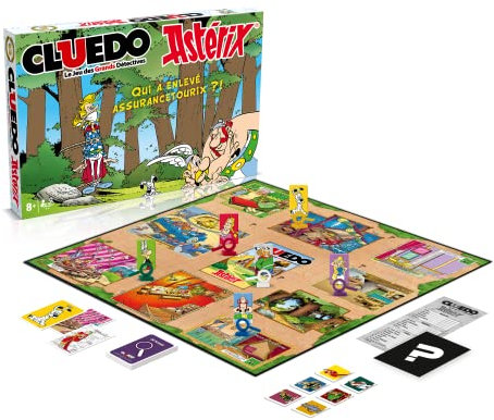 Winning Moves - CLUEDO - ASTERIX - Brettspiel: 6 Spieler, Ab 8 Jahren