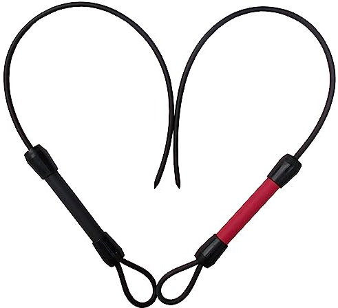 Single Tail Gummi Peitsche GP-30 (rot)