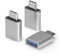 Hoonyer USB C to USB Adaptor 3Pack, USB Converter Female to Type C Male USB Adapter OTG Cable, 5Gbps High Speed, Compatible with iPhone 15 Pro Max/iPad/iMac/MacBook Pro and Thunderbolt 4/3 Devices