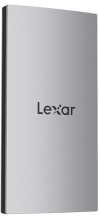 Lexar Externe SSD 2TB, USB 3.2 Gen2 Portable SSD, bis zu 1050 MB/s Lesen, 1000 MB/s Schreiben, Tragbare SSD für iPhone15-Serie/Mac/PS5/XBOX/Laptop/PC und Spielkonsole