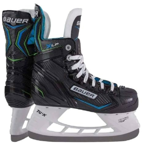 Bauer X-LP Schlittschuh Bambini, Weite :R = Regular, Größe:YT 6 = 24