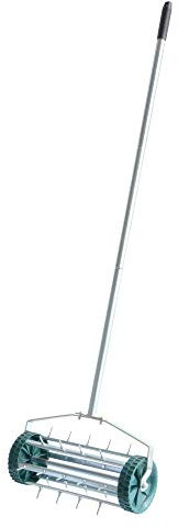 Rasenlüfter Walze Rasenbelüfter Hand-Vertikutierer Kultivator Rasen Garten