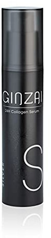 GINZAI Kollagen Serum 50ml I 24H Collagen mit Ginseng, vegan, hochwirksames Anti Aging Serum, Stimulation des hauteigenen Kollagenaufbaus, spendet maximal Feuchtigkeit