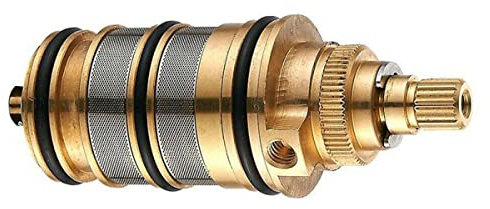 Cartucho de ducha de repuesto, cartucho termostático de 20-50 ℃, kit de reparación de barra de válvula, cartucho de control de temperatura constante, mezcladores termostáticos integrados de latón,