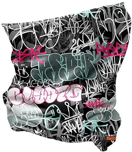 Kids Grafiti Tag Spray Pattern Multifunctional Snood