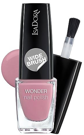 IsaDora Nagellack schnelltrocknend - Langanhaltend und einfach aufzutragen - Individuelles Nageldesign - Veganer Nagellack - Nail Polish in verschiedenen Farben - Rosy Charisma