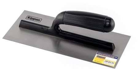 Kippen 3042AX - Frattone Liscio in Acciaio Tipo USA, 280X120 mm. Con Impugnatura in ABS