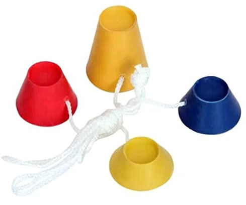 CAKEEYUM Tees de Golf d'hiver Tee de Golf en Caoutchouc avec différentes hauteurs Supports Balle d'entraînement Base Tee pour Les Jours glacials 4PCS Tees 'Hiver, Caoutchouc, Supports Balle, Ra