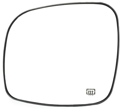Vingdörr Spegel Glas För Chrysler För Town För Country 08-16 För Dodge För Grand För Caravan För Crew Höger/vänster Backspegelglas Med Uppvärmd Platta(Vänster)