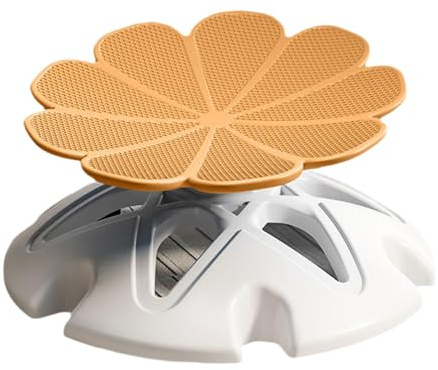 SZLIFE Chaise pivotante sensorielle pour enfants, jouet d'équilibre, siège pivotant antidérapant pour enfants, Orange