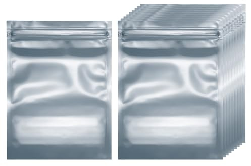 QUARKZMAN 100 Piezas De Bolsas Antiestáticas 4.3 X 6 Pulgadas/11 X 15cm Bolsas ESD De Blindaje Reutilizables para GPU Unidad De Mano SSD Dispositivos Electrónicos
