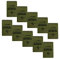 10pcs impermeabile Wasserdichtes Notizbuch, All Weather notebook/Notepad per attività all' aperto, Top-Spiral-Notizbuch für Outdoor-Aktivitäten (verde)