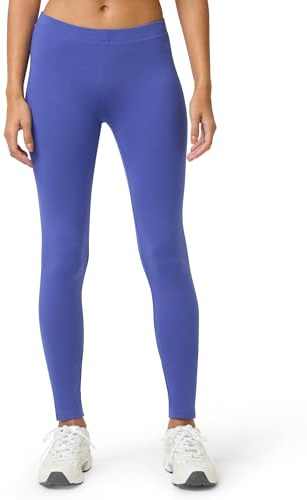No Nonsense Women's Cotton Leggings Pants, Royal Blue, 3X