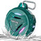 Bluetooth Speaker with RGB Lights, Heysong IPX7 Waterproof Portable Shower Speaker with Hook, w/HD Sound, Bass, 36H Playtime, True Stereo Wireless Mini Speaker for Outdoor, BBQ, Golf Accessories-Green