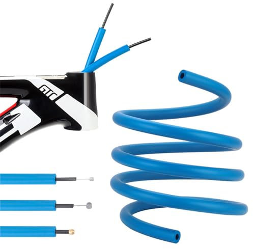 TorchPilot Amortiguador interno de carcasa de cable para marco de bicicleta de 1,7 m, funda interior de espuma de 6 mm, protege los cambios, el cable de los frenos y el tubo hidráulico (reducción de