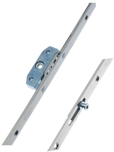 ERA Espagnolette Bar Window Lock, Casement Windows, Face Fixed with Mushroom (20mm Backset 400mm)