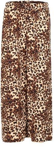 Malito - Pantaloni da donna Marlene con stampa animalier - pantaloni culotte morbidi e fluidi - pantaloni estivi larghi - pantaloni casual di tendenza 2306, 38-48