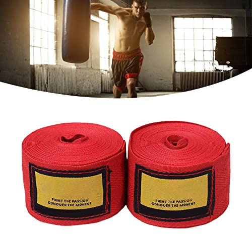 Qudinip Boxningsbandage Kickboxing Wraps Justerbart Elastiskt Skydd för Blandad Kampsportsträning par