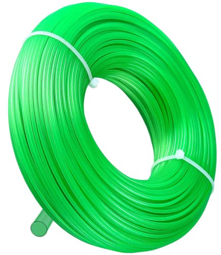 GARDENIX Mähfaden Trimmerfaden 3,0 mm x 15 m Rund Rasentrimmer Faden Nylonfaden
