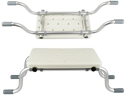 Asiento de Bañera Adulto Antideslizante - Tabla Bañera - Silla Bañera Personas Mayores Ortopedia Baño - Tabla de Baño para Bañera de Seguridad,73-83 * 22 * 18cm