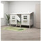 Flexa Classic Hausbett | Kinderbett 90x200 cm für Spiel und Ruhe | Bett Kinder mit Fenster und Öffnung (Farbe: Grey Washed)