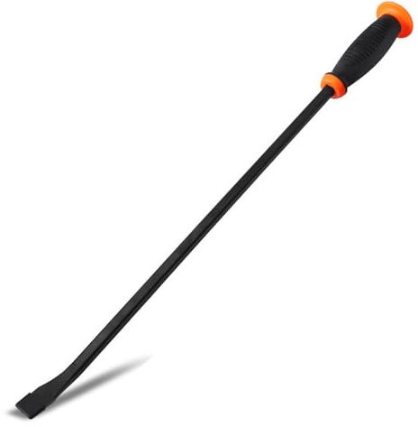 Levier de biche robuste avec capuchons de frappe plus épais, outils de mécanicien pour démolitions automobiles, extracteur de clous, pied-de-biche, levier de qualité industrielle, poignée ergonomique