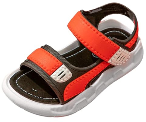 Generisch Sandals Boys Children Summer Shoes Barefoot Sandals Trekking Sandals Comfortable Outdoor Sports Shoes Breathable Girls Jogging Shoes Hiking Sandals Bathing Shoes Adjustable Casual Shoes, F