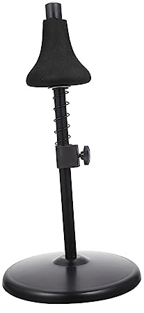 AUTSUPPL Trumpet Display Holder Iron Flugelhorn Stand Small Musical Instrument Storage Rack for Home Use