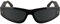 Calvin Klein Unisex Adult Sunglasses CK24534S - Black with Solid Grey Lens