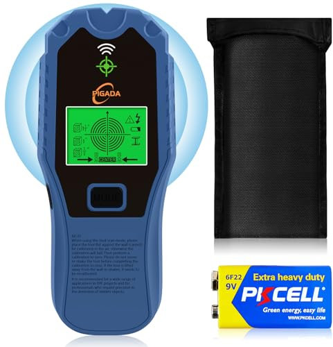 Detector de Pared de Contiene Bolsa Protectora (Azul)