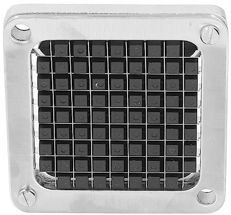 Cortadora de Patatas Fritas, Cortador de Verduras con Cuchillas de Acero Inoxidable, Estructura Ligera para Cocina Profesional