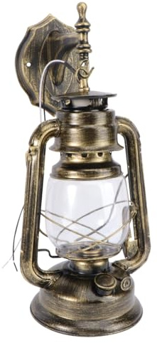POPETPOP Lampe Murale Vintage Style Kérosène Décorative sans Ampoule Patiné pour Restaurant Et Couloir
