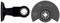 Bosch ProfessionalTauchsägeblatt Holz und Metall (für Multifunktionswerkzeuge Starlock, AII 65 APB) & Home and Garden 2607017349 SegmentsägeblattACZ 85 EC 85mm grau
