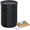 Skaza Bokashi Organko 2 Ocean (9,6 Liter) | Bio Küche Mülleimer aus Recyceltem Fischernetzen | Starterset für Küchenabfälle und Kompostierung | +1 Kg EM Fermentieren Aktivator (Schwarz)