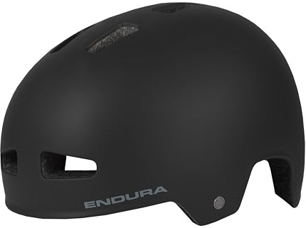 Endura Unisex Erwachsene PissPot BMX Fahrradhelm | Leichte Konstruktion | Externe Lüftungsschlitze | Mikroverstellsystem Helm, Schwarz, L-XL