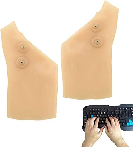 Renywosi Gel-Bandage für Handgelenke, magnetisch, wasserdicht, für Hand, Daumen, Handgelenk, Hand, Daumen, Handschuhe, Stütze, Stabilisator für Karpaltunnelsyndrom, 5 Stück