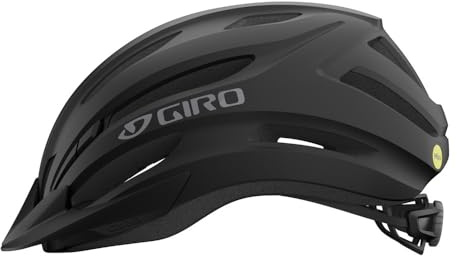 Giro Register II Mips Helmet, Lightweight In-Mold, Removable Visor, Adjustable Fit System, Evolve Core Energy Management, Best-In-Class Recreation, Color: Matte Black/Dark Grey, Size: UA