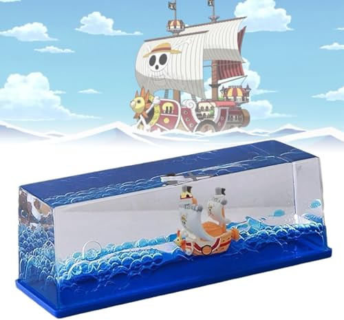 Chilifuli Cruise Ship Fluid Drift Bottle,Unsinkable Boat in a Box,Titanic Cruise Ship Model Liquid Wave Cruise Ship Decoration,Cruise Ship That No Longer Sinks Toy,for Car Display Cases and Gifts (G)