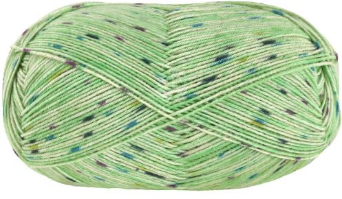 LANA GROSSA Meilenweit 100 Merino extrafine | Hochwertiges Sockengarn, waschmaschinenfest | Handstrickgarn aus 75% Schurwolle & 25% Polyamid | 100g Wolle, Stricken & Häkeln | 420m Garn FB2540