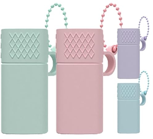 Soporte para pintalabios, funda protectora de silicona para pintalabios, estuche de almacenamiento para pintalabios, organizador de pintalabios para perfumes