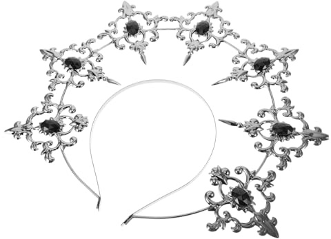 Ipetboom Couronne Dorée Pour Gâteau Coiffe Baroque Unique Bandeau Décoratif Métal Accessoire De Coiffure Pour Fêtes