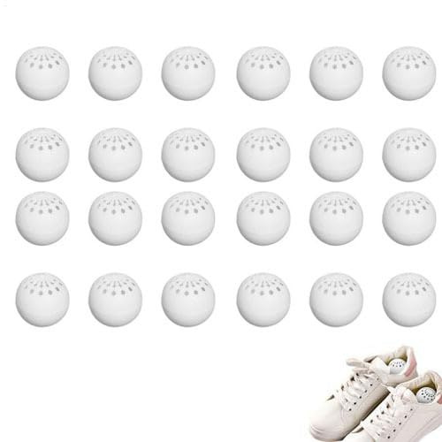 24 Piezas Zapatos Desodorantes Bolas, Ambientadores De Zapatos, Bolas Desodorantes Profesionales Naturales, Sólidos Y Duraderos Disodrier, Para Bolsas Deportivas, Cajones De Categoría