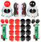 EG STARTS 2 Spieler Arcade Spiel Kit Teil USB Pc Joystick für Mame Spiel DIY Null Verzögerung USB Encoder + 2x 5pin 8 Way Stick + 20 Drucktasten Rot + Schwarz Kits Support Windows & Raspberry Pi