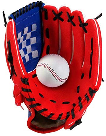 Wonninek 12,5 Zoll Baseballhandschuh Soft Solid PU Leder Verdickungskrug Softballhandschuhe für Kinder Teens Adult Professional Baseball Mitt Catching