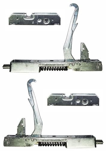 Franke Foster - Kit 2 cerniere 195 x 20 mm. complete di 2 portarulli per maxi forno da 90 cm. - KCF1592