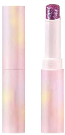 Jelly Glaze Stick Lidschatten Glitzer, Lidschattenstift Schimmernder Finish, Einfache Anwendung, Vielseitig Für Alle Hauttypen, Tragbarer Augen-Make-up-Stick, Ideal Für Tag- Oder Nacht-Looks (D)