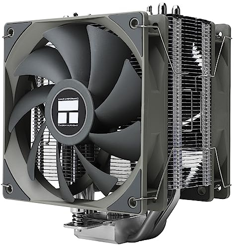 TR-Thermalright Assassin Spirit 120 V2 Plus - Disipador de CPU con ventilador doble silencioso, 1500 rpm, compatible con Intel LGA1851/1700/1150/1151/1200 y AMD AM5/AM4