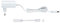 Paulmann 79832 Adaptateur d'alimentation Universel 12 W 230/12 V CC Système d'éclairage Blanc Transformateur en Plastique